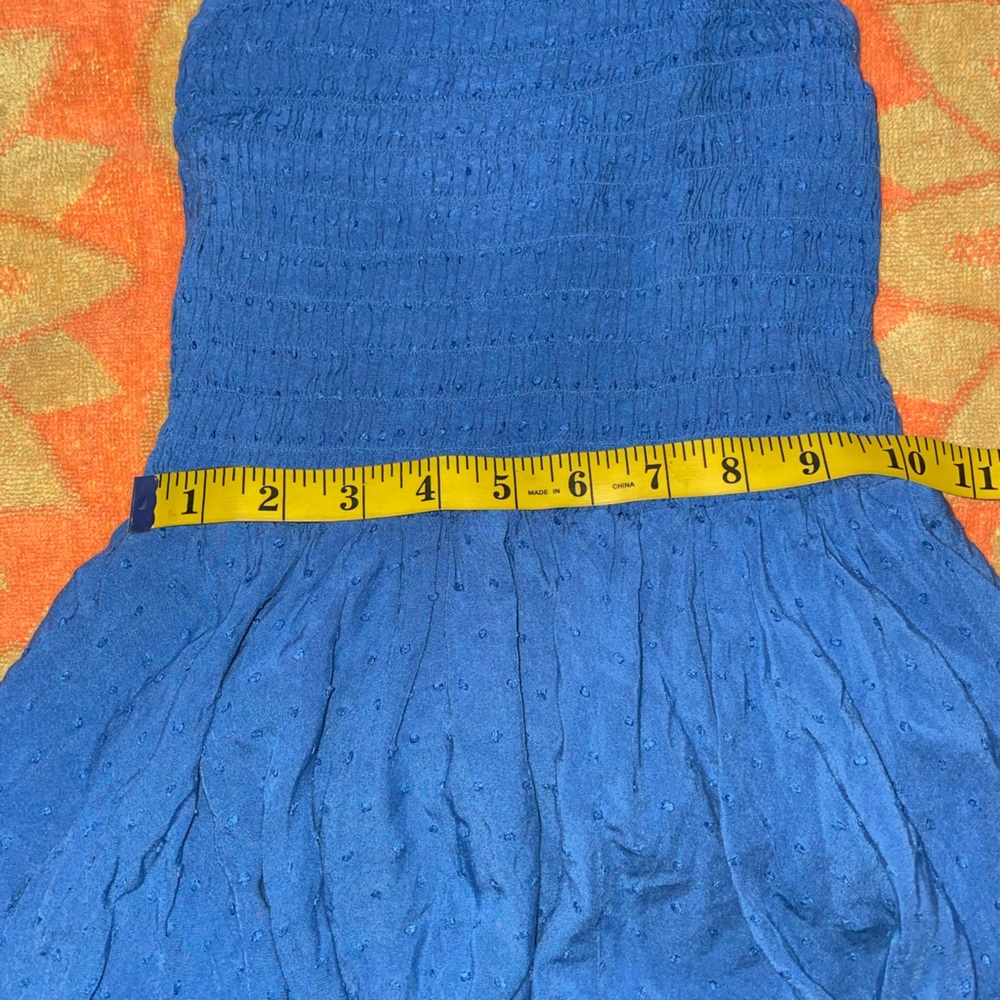 Slate & Willow / Rent The Runway Blue Mini Dress Size Small- post rental nwt - Picture 8 of 10
